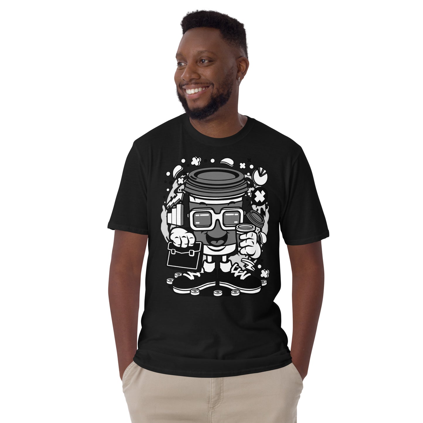 Vintage Caffine Cotton Unisex T-Shirt