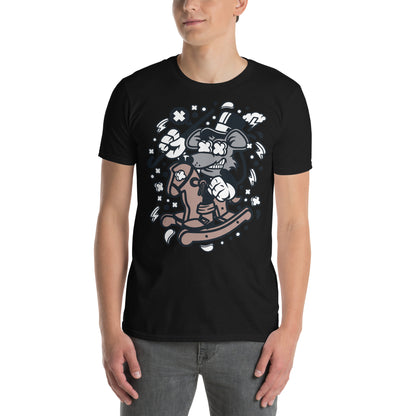 Rockin Rabid Rat Cotton Unisex T-Shirt