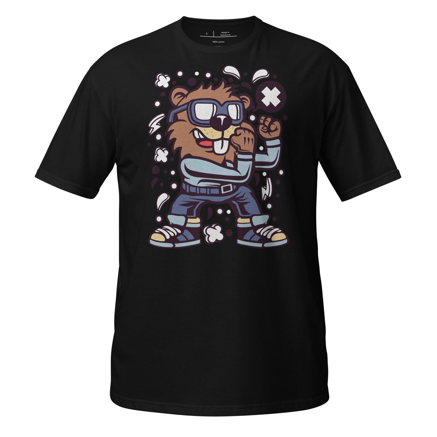 Bam Bam Beaver The Fighter Cotton Unisex T-Shirt