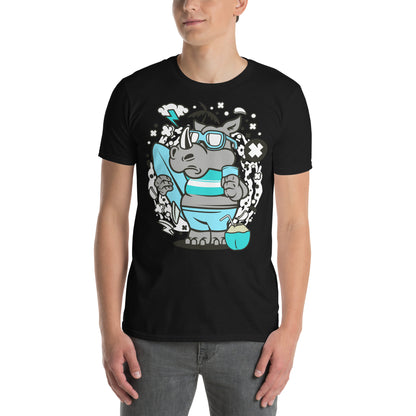 Magnus The Sufin Rhino Cotton Unisex T-Shirt