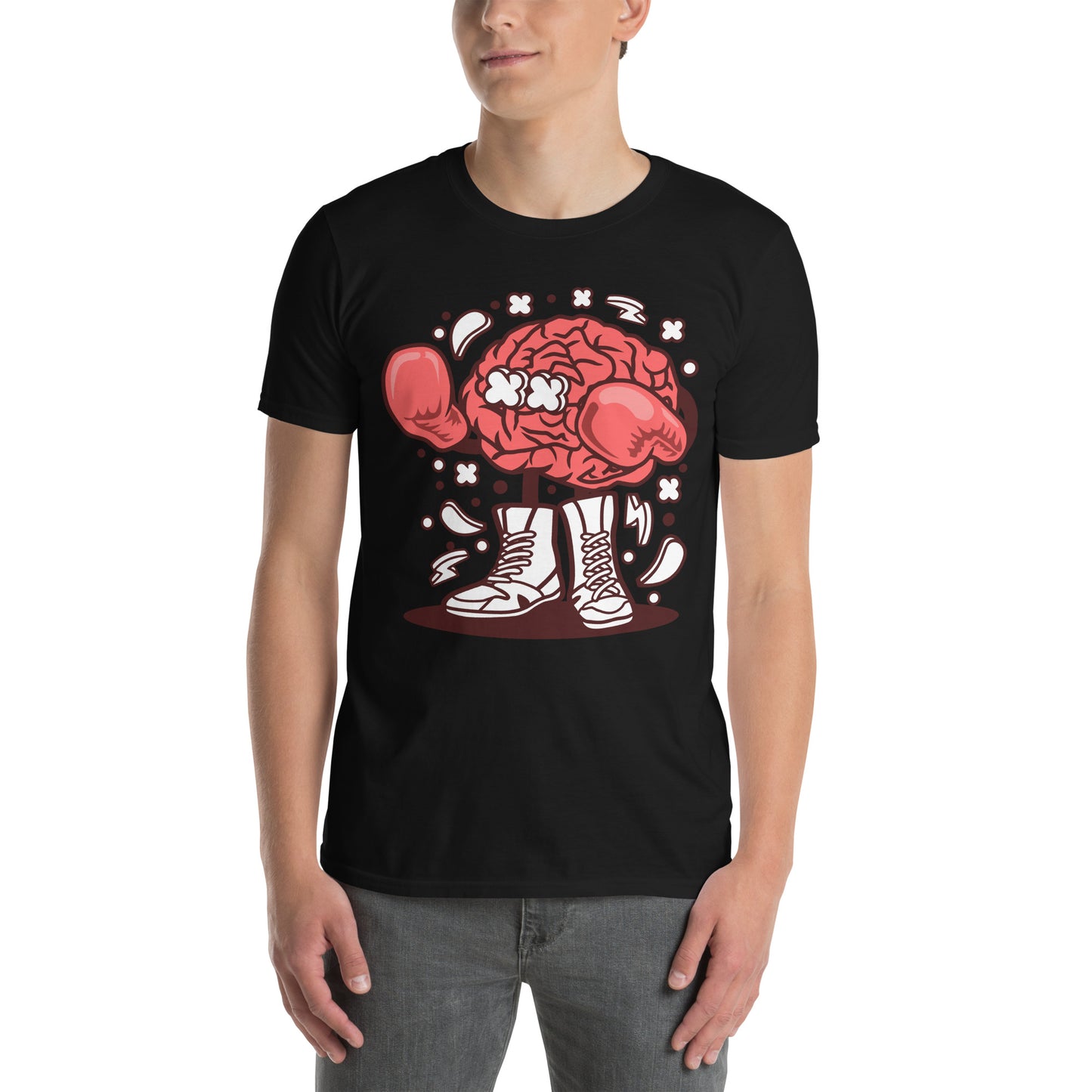 Brain Boxer Cotton Unisex T-Shirt