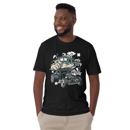 Mr Chomps Hot Rod Cotton Unisex T-Shirt