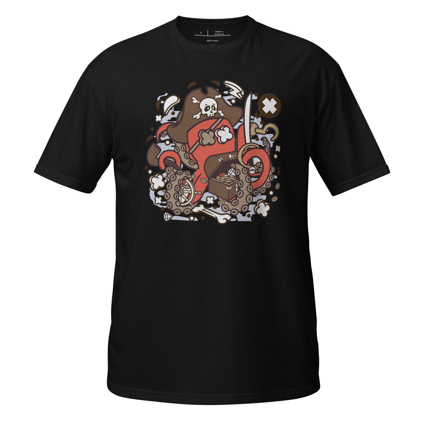 Pirate Otto - King Of The Deep Cotton Unisex T-Shirt