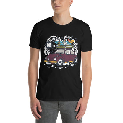 Fishing Wheelz Cotton Unisex T-Shirt