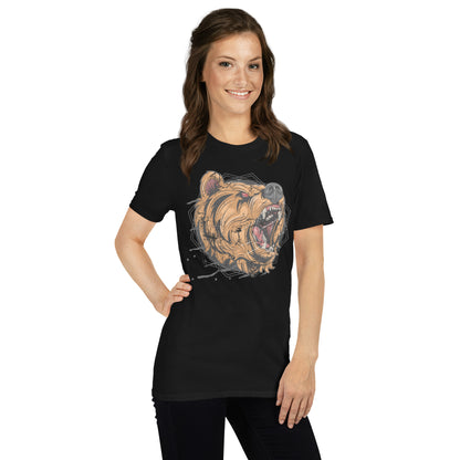 Brazen Bear Cotton Unisex T-Shirt