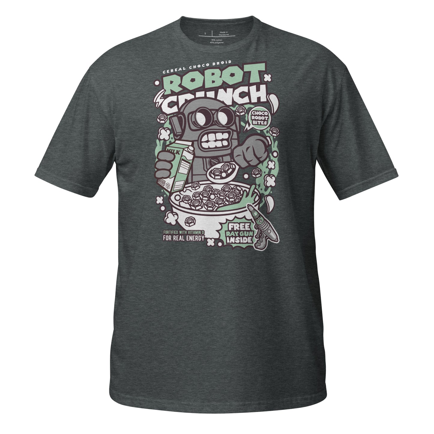 Cereal Killer - Robot Crunch Cotton Unisex T-Shirt