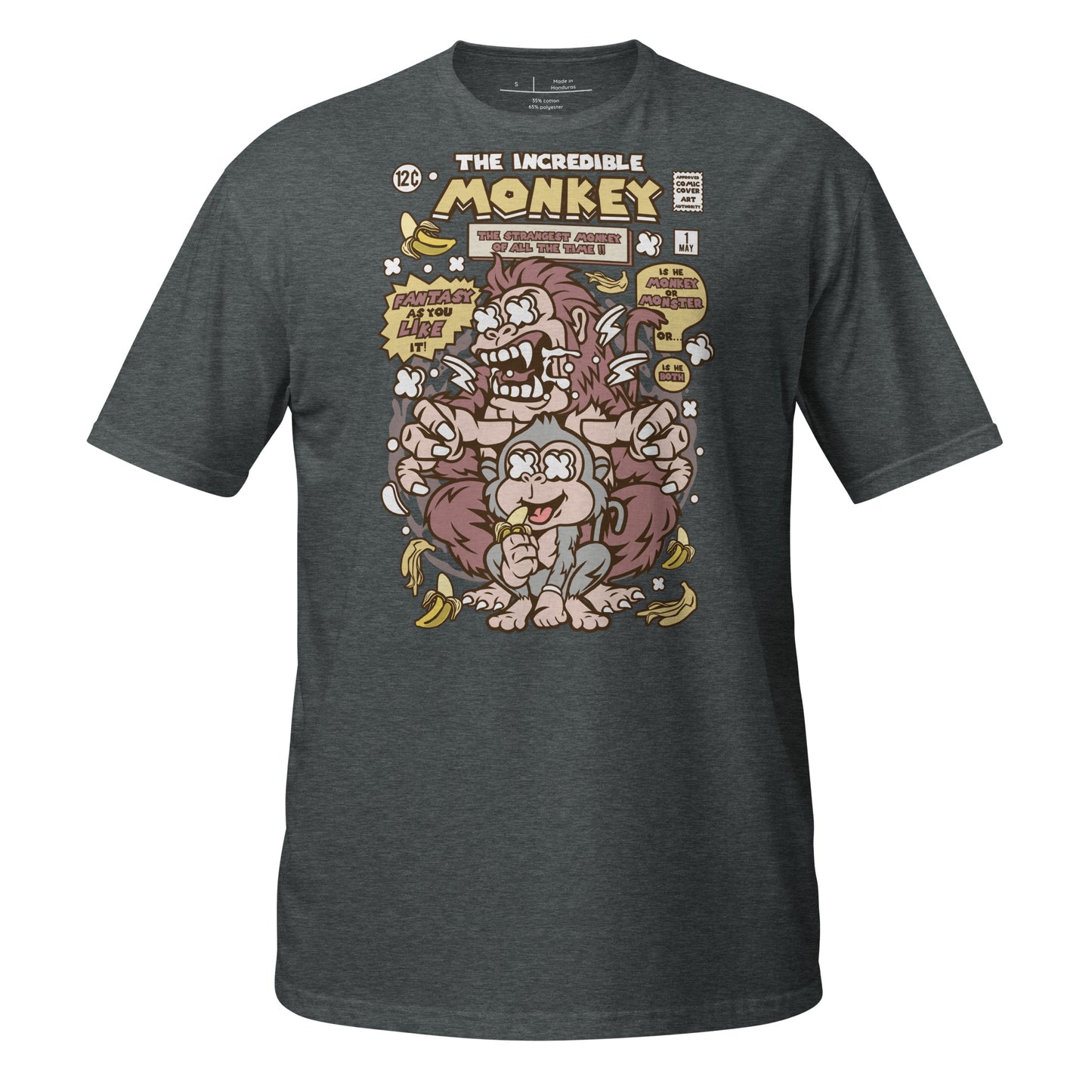 The Incredible Monkey Cotton Unisex T-Shirt