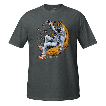 Chillin on the Moon Cotton Unisex T-Shirt