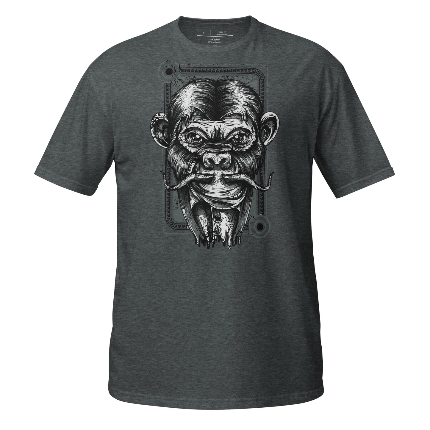 Monsieur Monkey Cotton Unisex T-Shirt