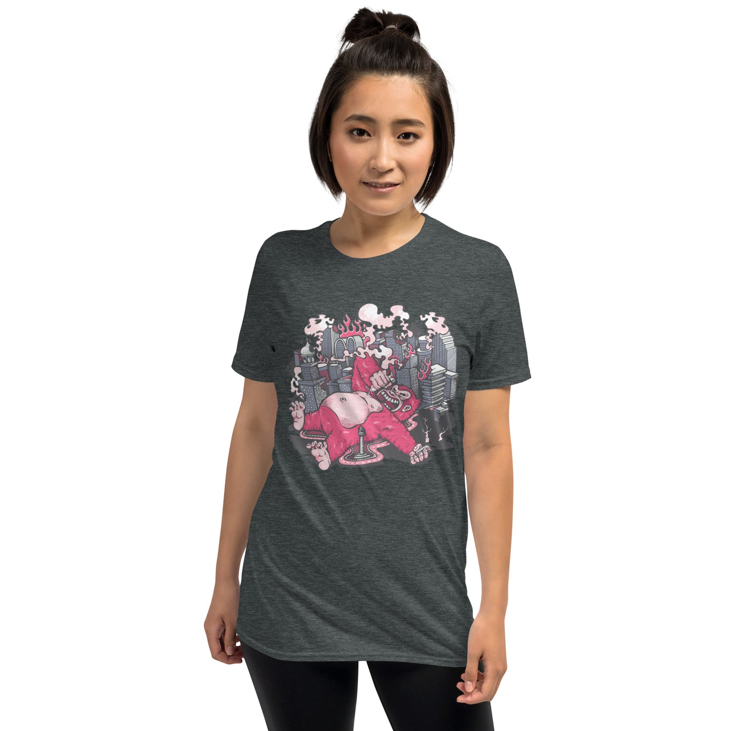 The Pink Ape Cotton Unisex T-Shirt