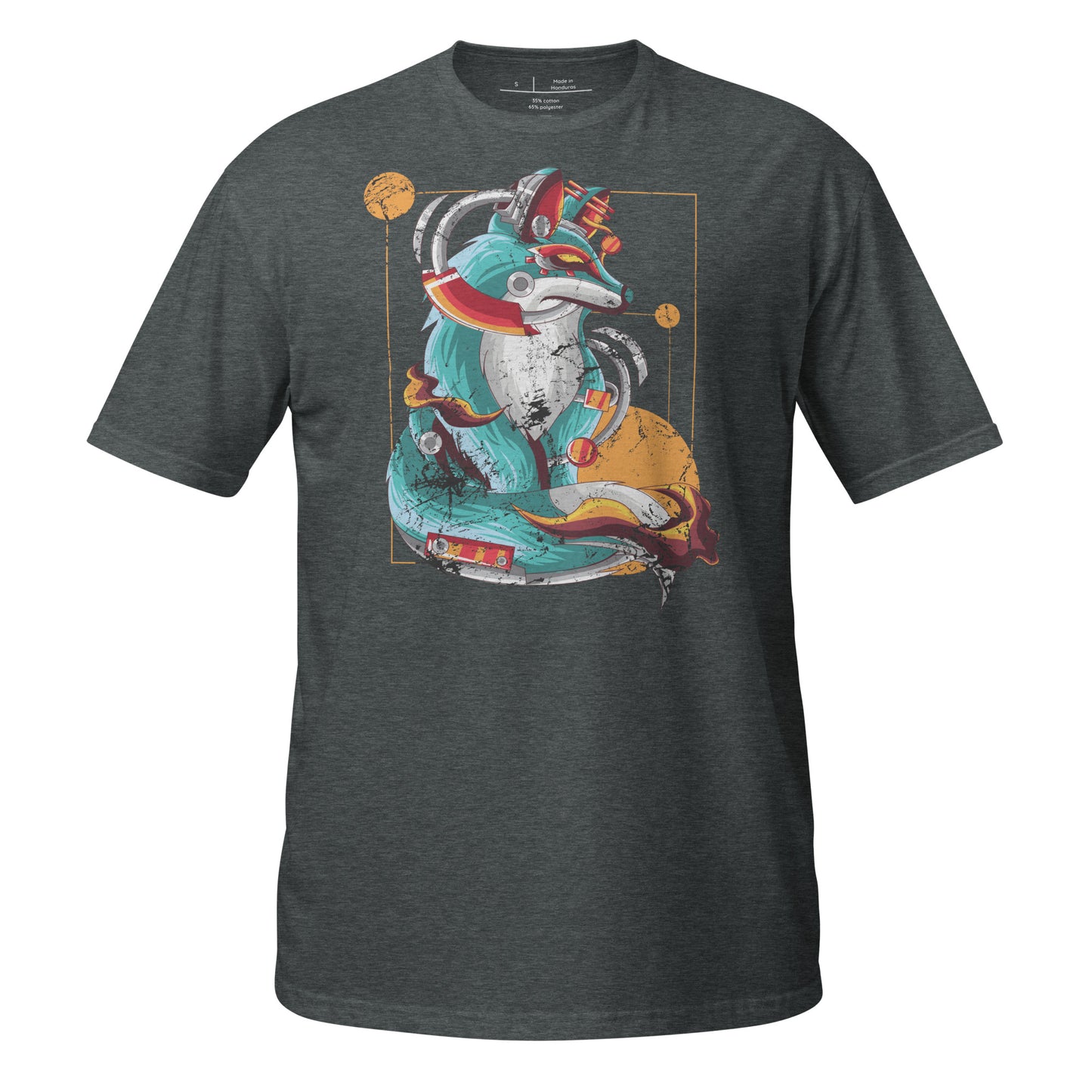 Cyber Fox Cotton Unisex T-Shirt