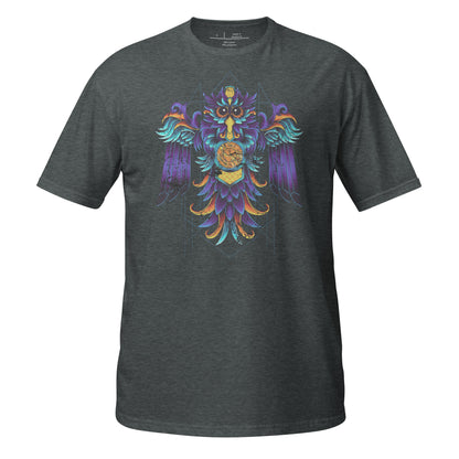 The Watchful Owl Cotton Unisex T-Shirt