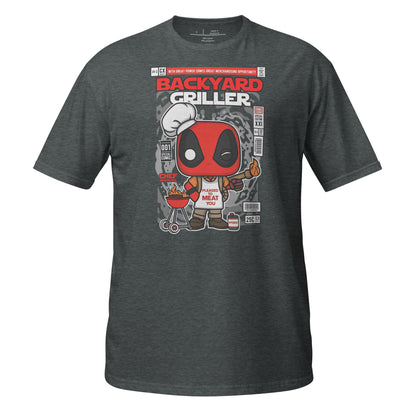 Deadpool Backyard Griller Cotton Unisex T-Shirt