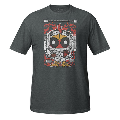 Deadpool Chicken Cotton Unisex T-Shirt