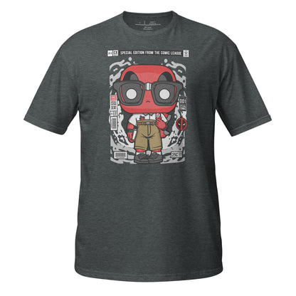 Deadpool Nerd Cotton Unisex T-Shirt