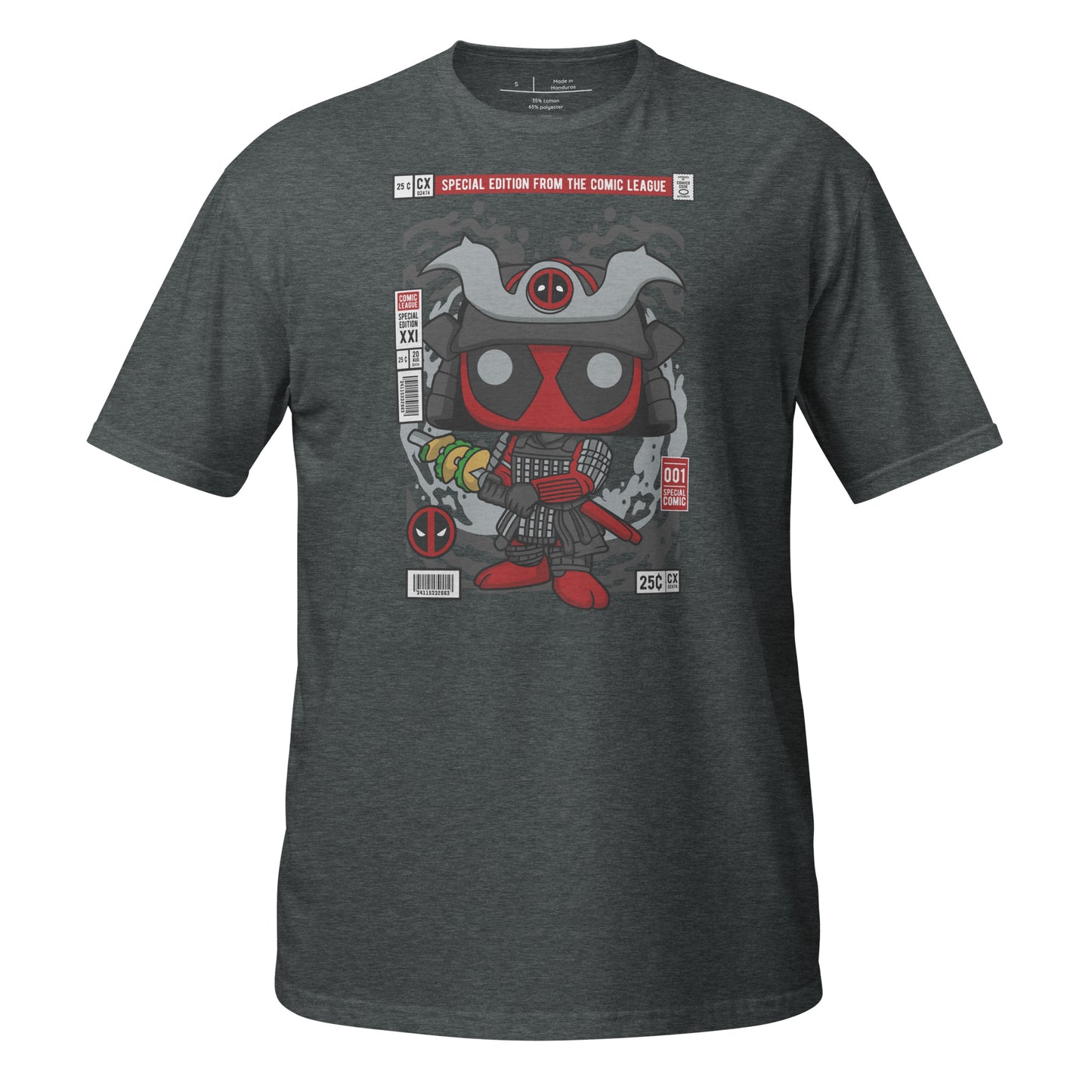 Deadpool Samurai Cotton Unisex T-Shirt