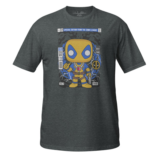 Deadpool Yellow Cotton Unisex T-Shirt