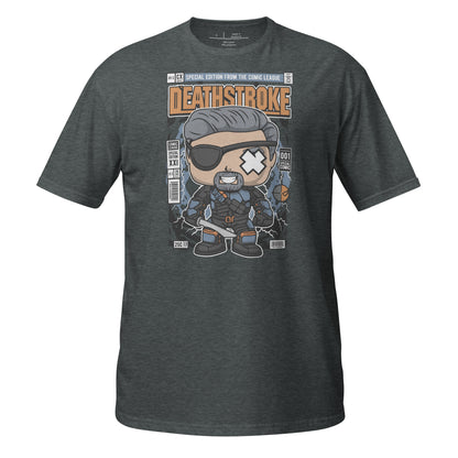 Deathstroke Unmasked Cotton Unisex T-Shirt