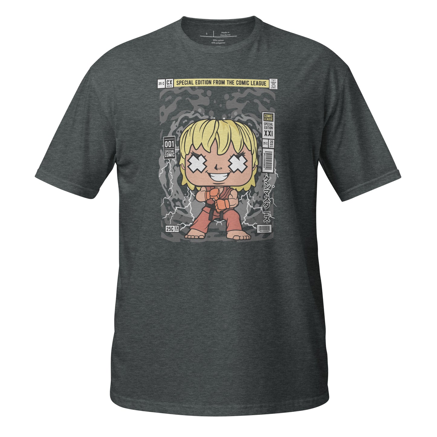 Ken Street Fighter Cotton Unisex T-Shirt