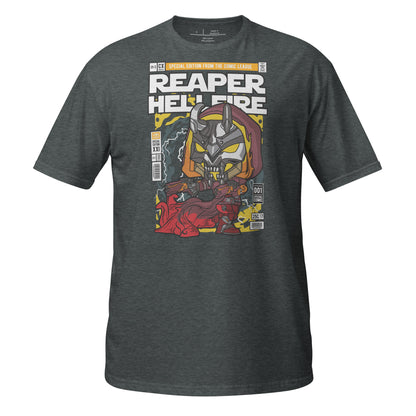 Reaper Hell Fire Cotton Unisex T-Shirt