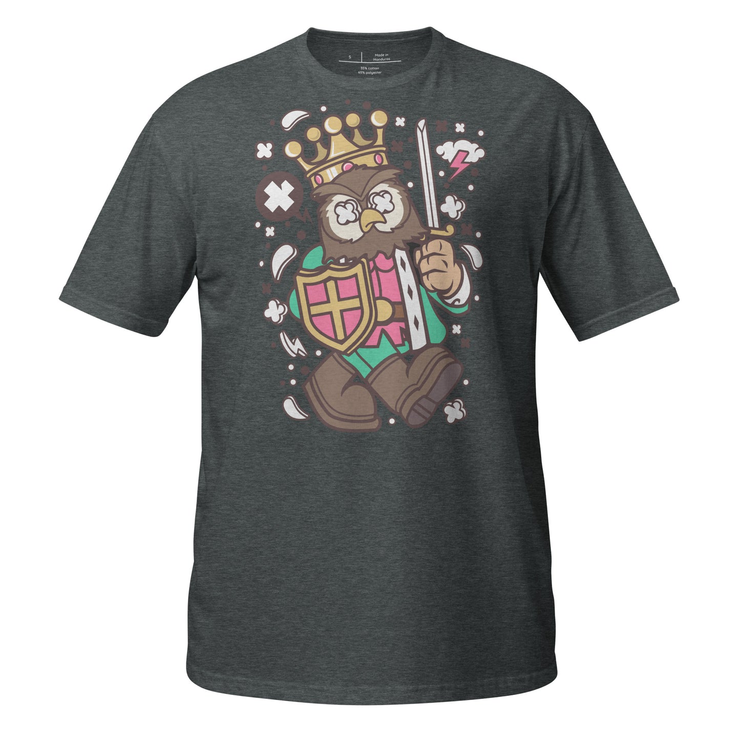 Owl King Cotton Unisex T-Shirt