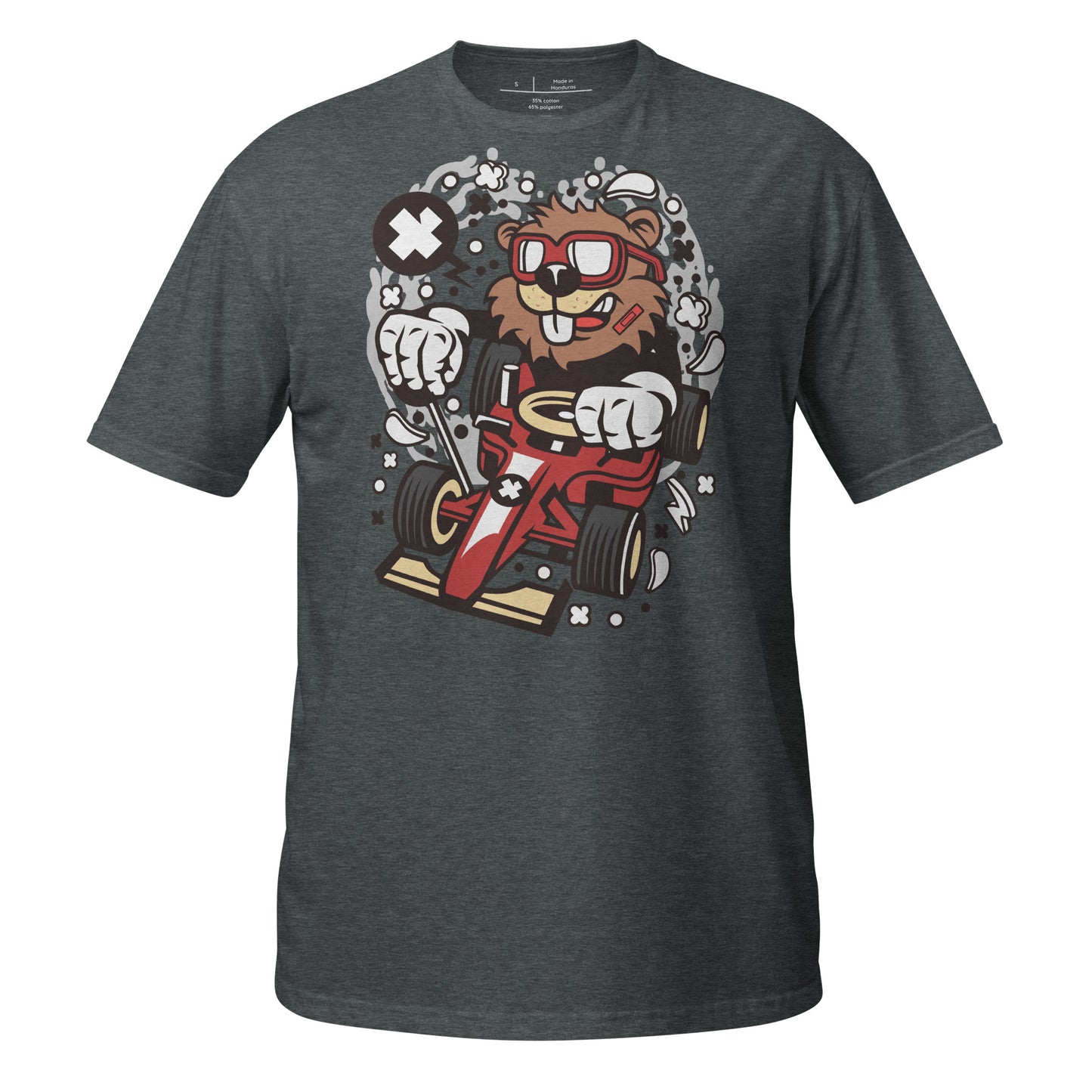 Bam Bam Beaver the Speedster Cotton Unisex T-Shirt