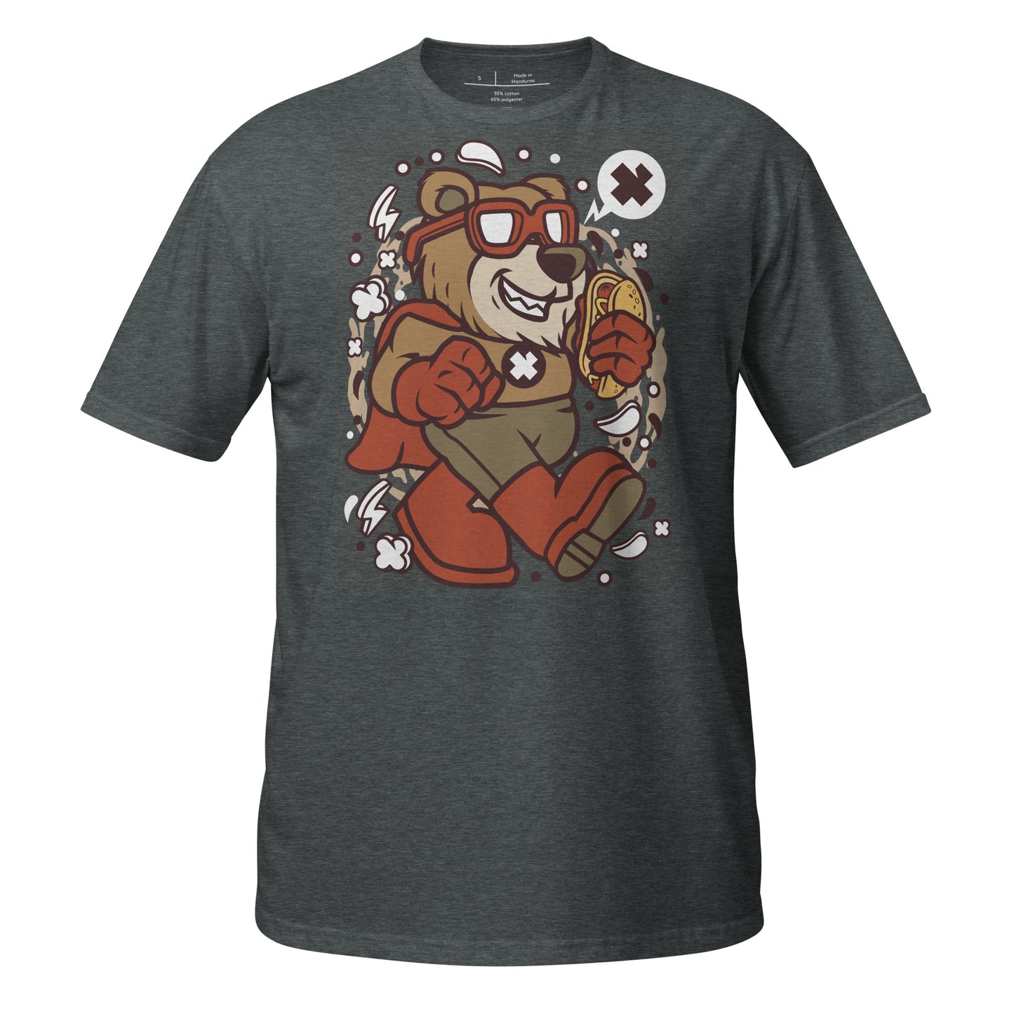 Super Grizzle-e Bear Cotton Unisex T-Shirt