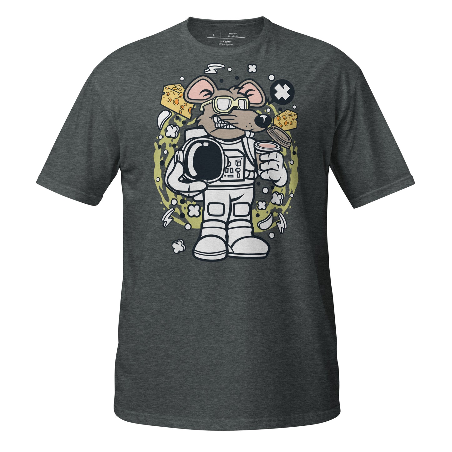 Spaceman Rabid Rat Cotton Unisex T-Shirt