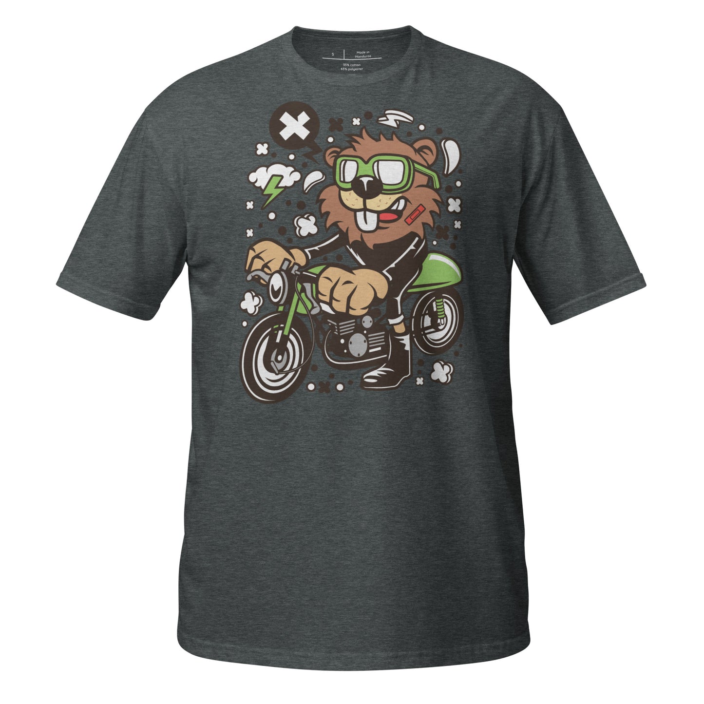 The Road Racing Bam Bam Beaver Cotton Unisex T-Shirt