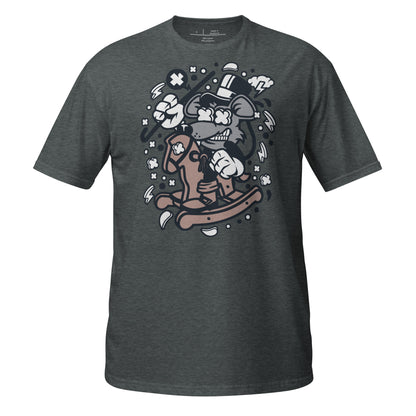 Rockin Rabid Rat Cotton Unisex T-Shirt