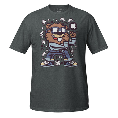 Bam Bam Beaver The Fighter Cotton Unisex T-Shirt