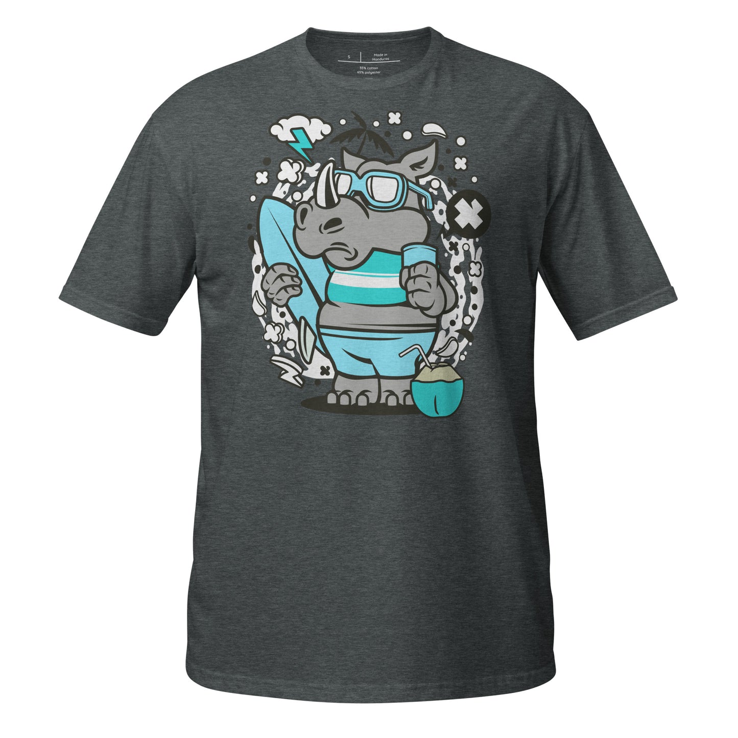 Magnus The Sufin Rhino Cotton Unisex T-Shirt