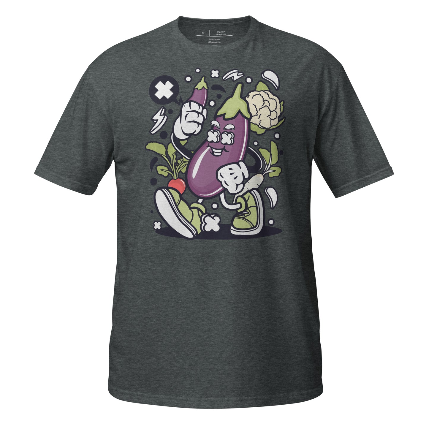 Eggplant Munchable Cotton Unisex T-Shirt