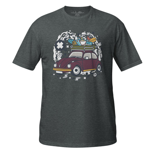 Fishing Wheelz Cotton Unisex T-Shirt