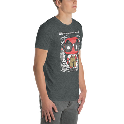 Deadpool Nerd Cotton Unisex T-Shirt