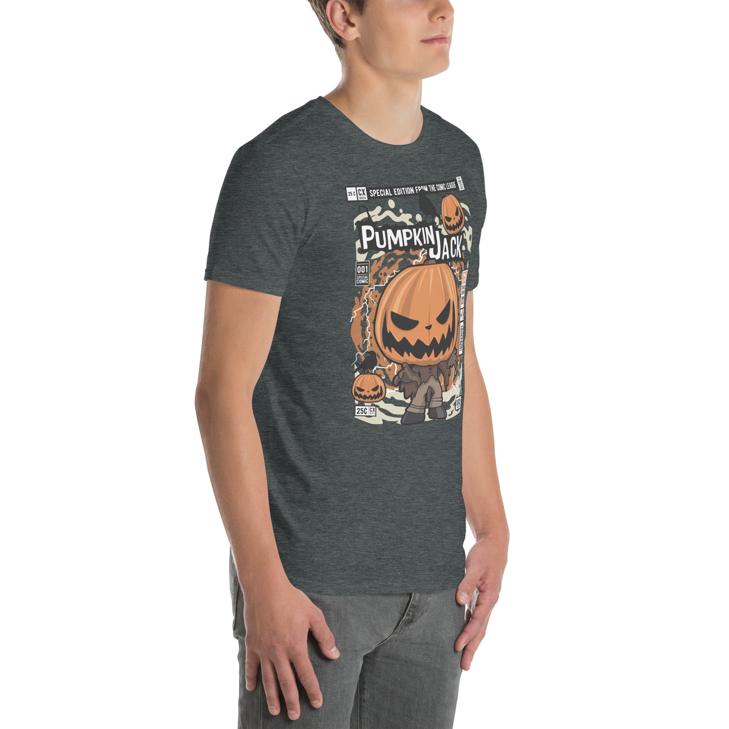 Pumpkin King Jack Cotton Unisex T-Shirt