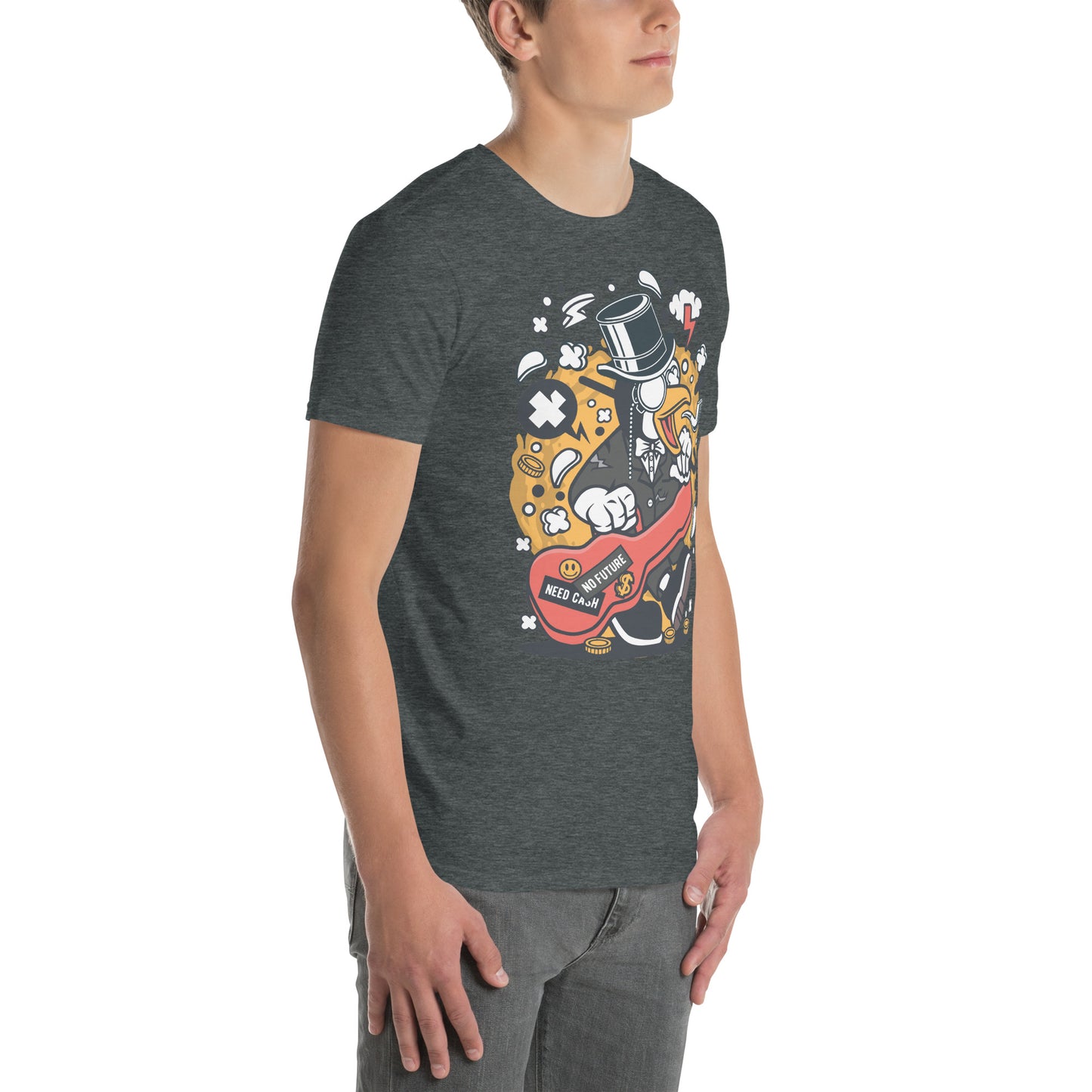 Funky The Gentleman Busker Cotton Unisex T-Shirt