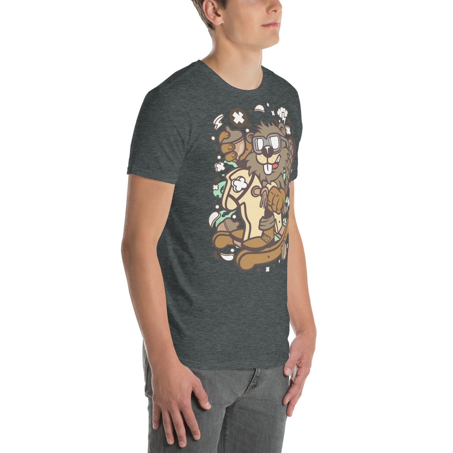 Bam Bam Beaver the Child Cotton Unisex T-Shirt