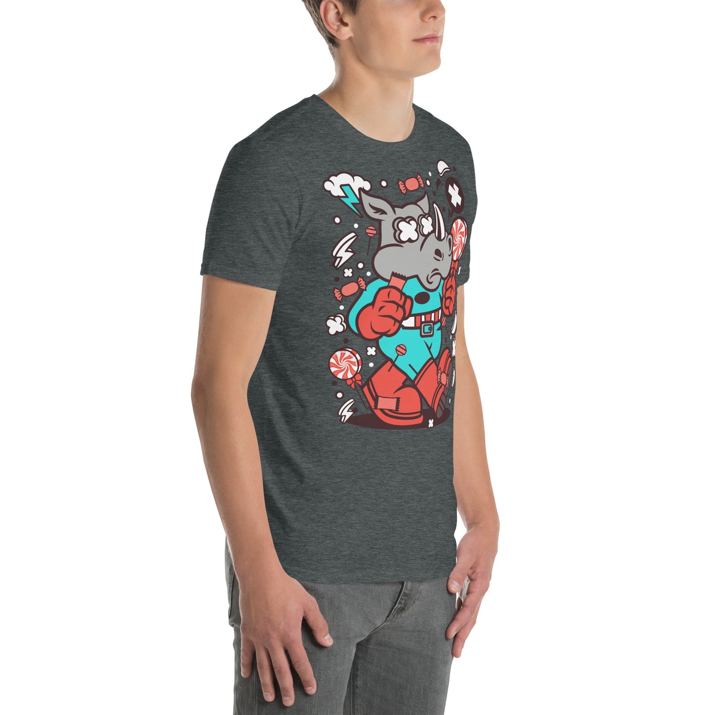 Magnus The Super Rhino Cotton Unisex T-Shirt