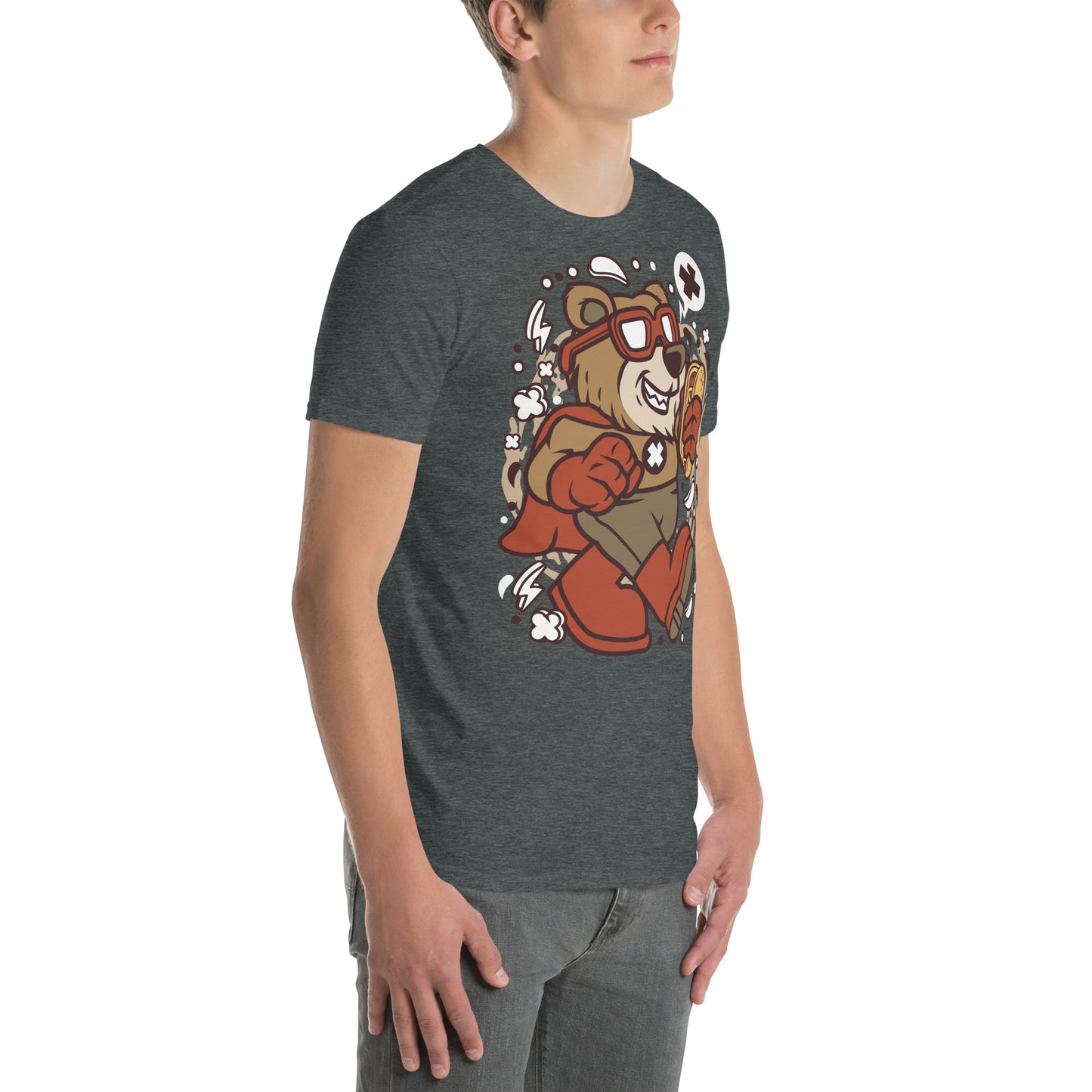 Super Grizzle-e Bear Cotton Unisex T-Shirt