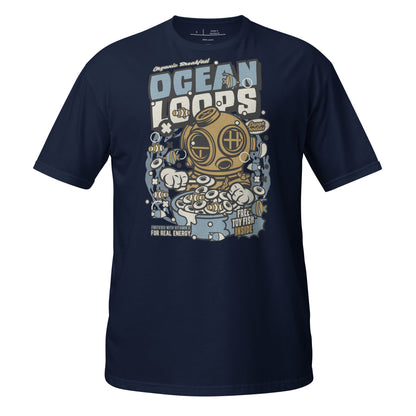 Cereal Killer - Ocean Loops Cotton Unisex T-Shirt