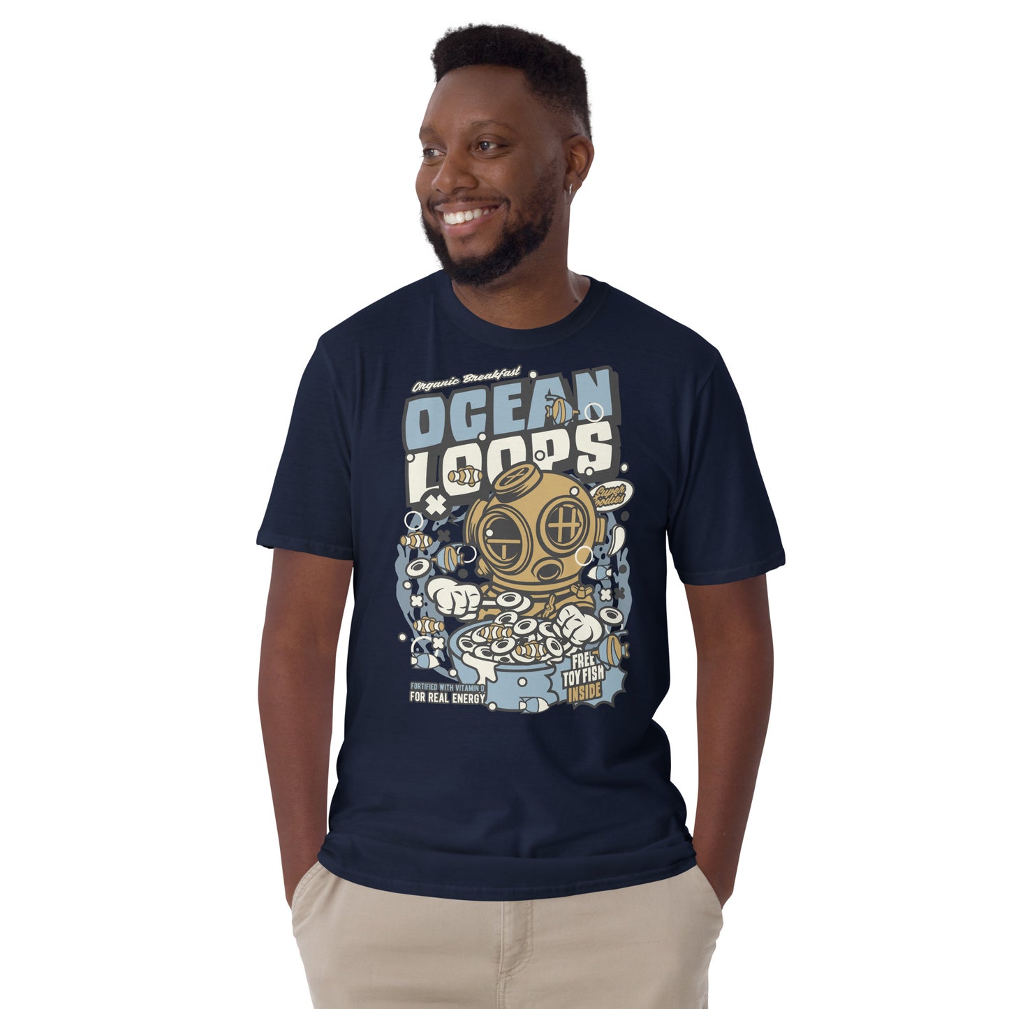 Cereal Killer - Ocean Loops Cotton Unisex T-Shirt