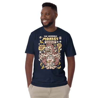 The Incredible Monkey Cotton Unisex T-Shirt