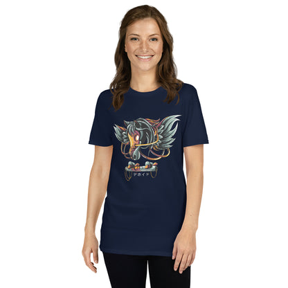 The Floating Steed Cotton Unisex T-Shirt