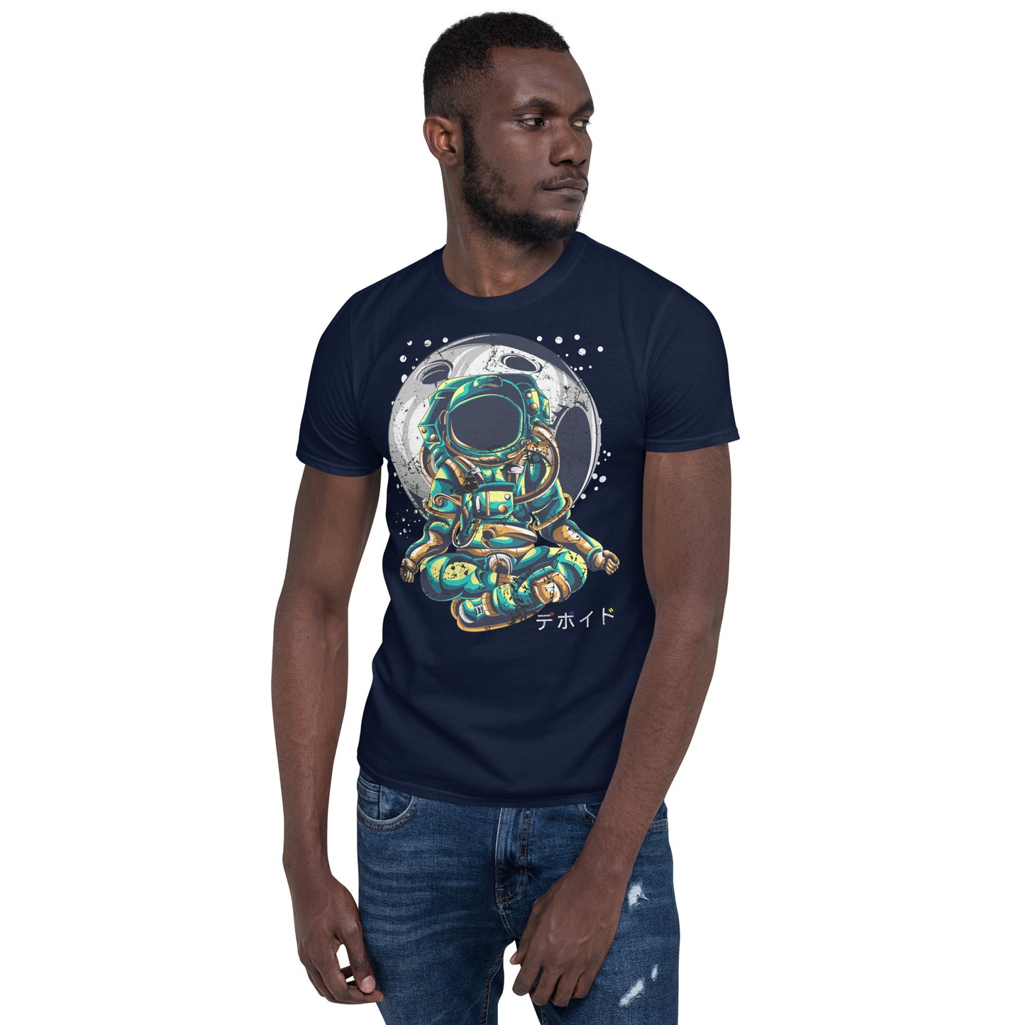 Pure Zen Space Hippie Cotton Unisex T-Shirt