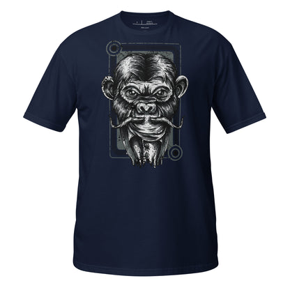 Monsieur Monkey Cotton Unisex T-Shirt