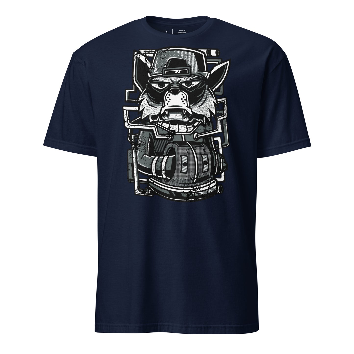 Rebel Racoon Cotton Unisex T-Shirt