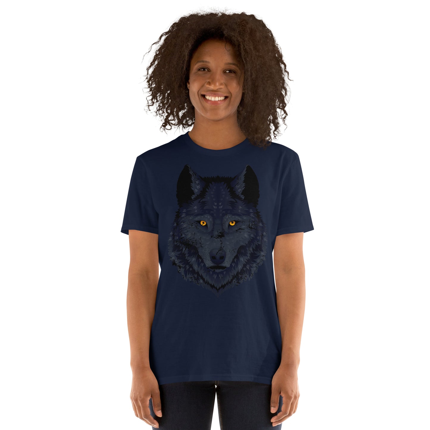 Hunters Wolf Cotton Unisex T-Shirt