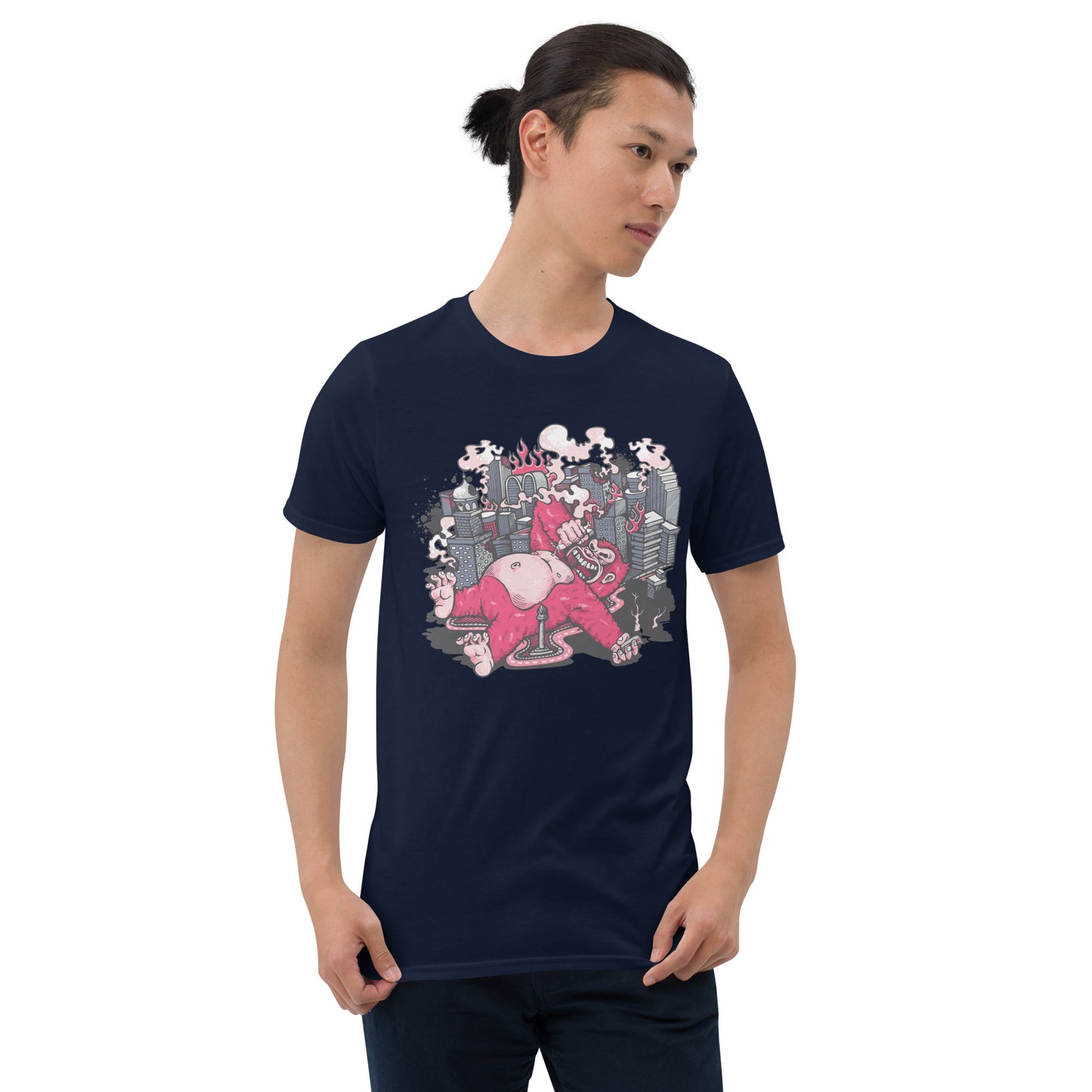 The Pink Ape Cotton Unisex T-Shirt