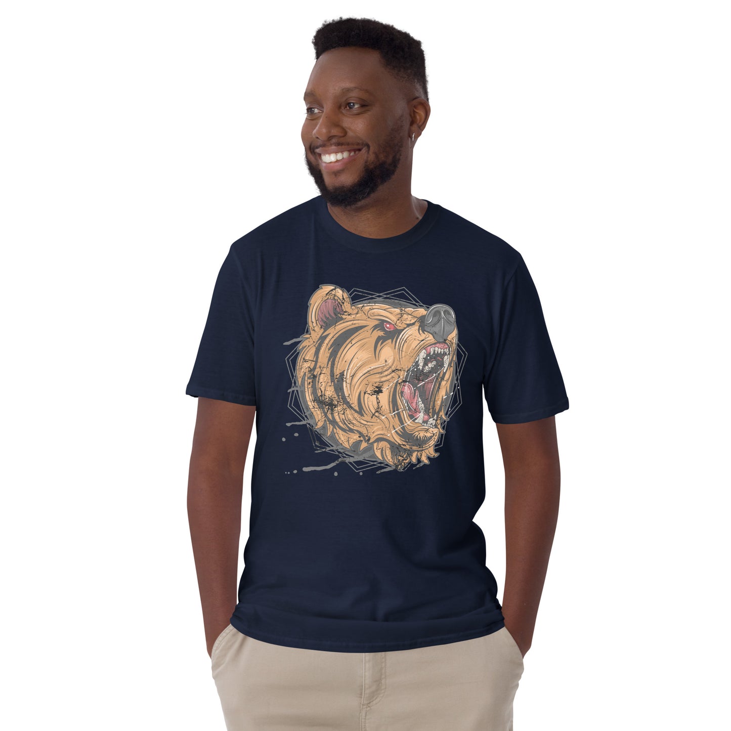 Brazen Bear Cotton Unisex T-Shirt